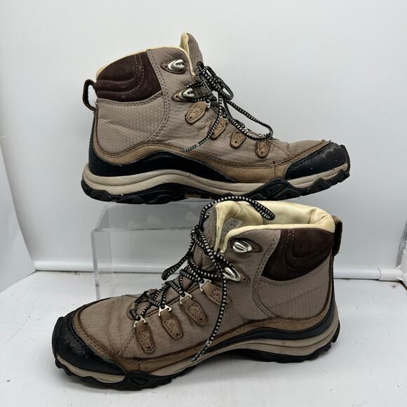 Oboz Boots Womens 8 Juniper Mid Bdry Waterproof WP Hiking Trail Shoes - Picture 2 of 10